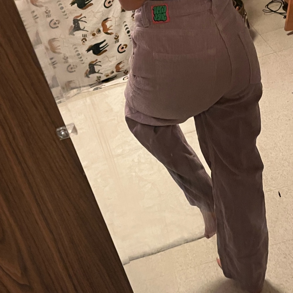 EMPYRE “Tori” Courdory purple pants